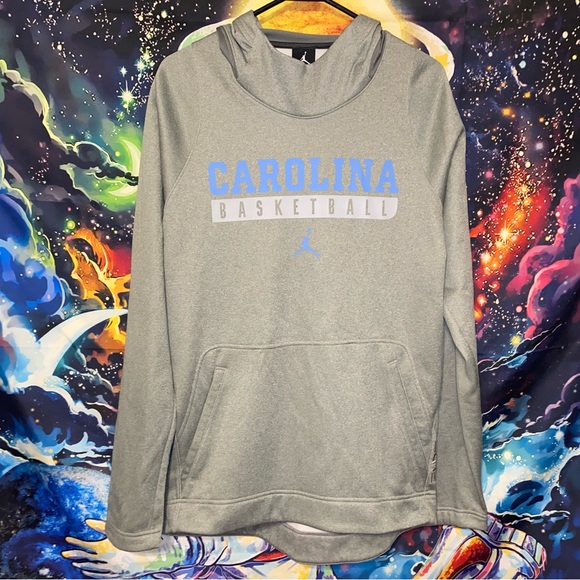 Air Jordan Jumpman Carolina Basketball Hoodie Men's S Pullover ELITE THERMA-FIT - Picture 1 of 4